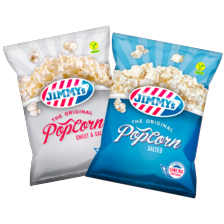 Jimmy's popcorn zoet zout of zout